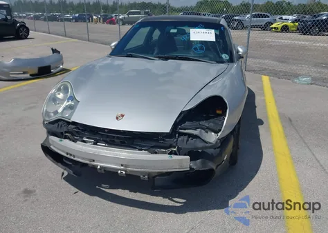 2002 Porsche 911 Targa из США, поврежденный, VIN WP0BA29972S635212